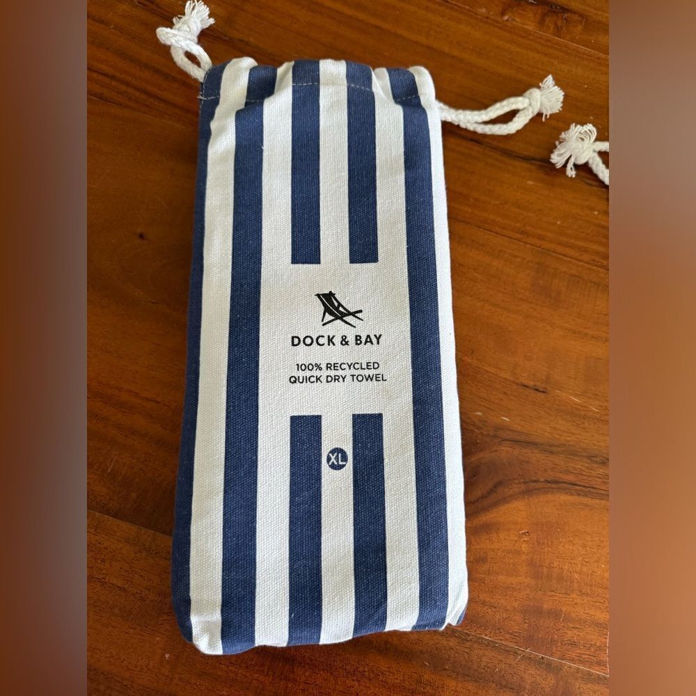 DOCK AND BAY - XL TOWEL WHITSUNDAY BLUE NEW